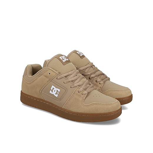 DC Tênis de skate masculino Manteca 4, Bronzeado e Goma, 41