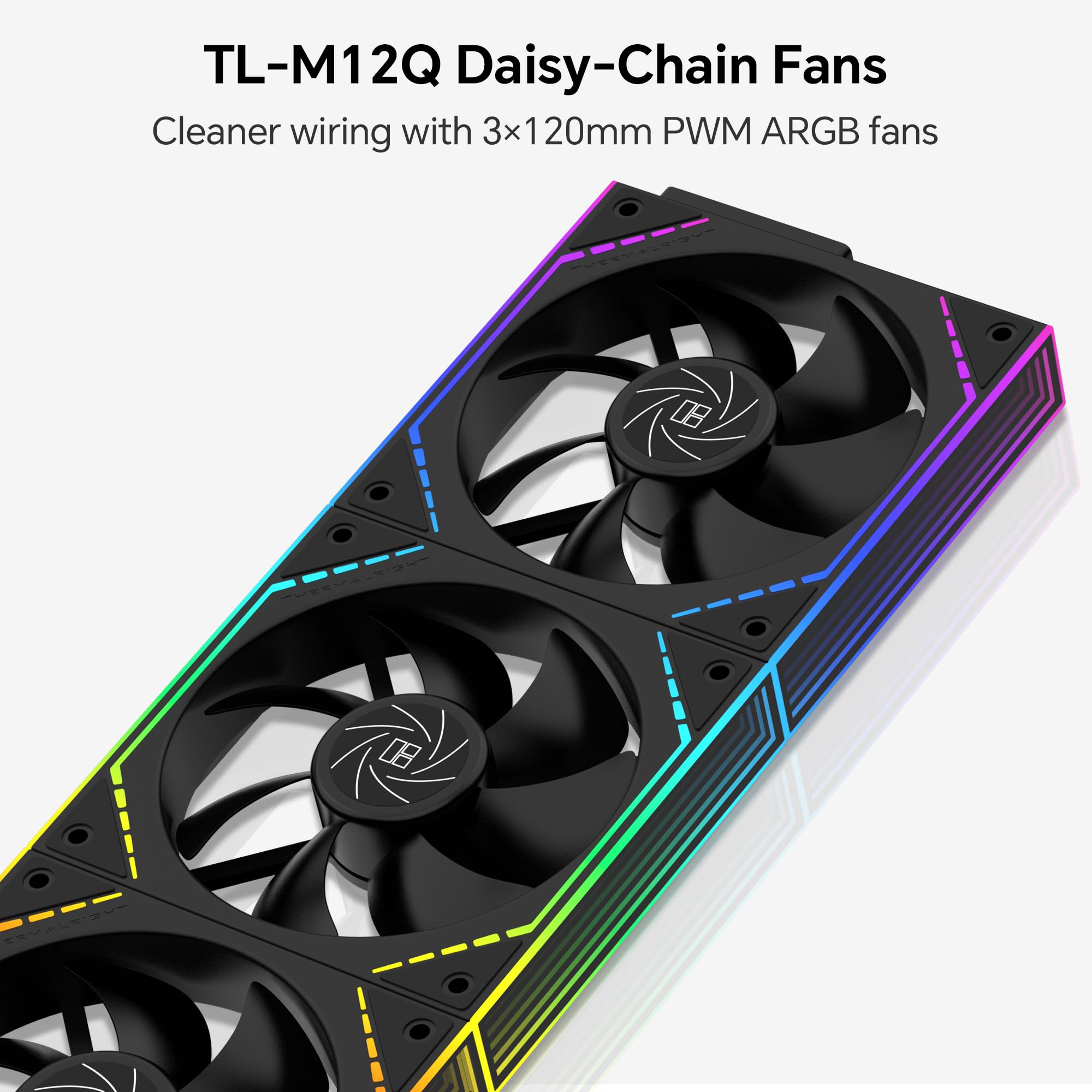 Thermalright FW360 SE ARGB V2 Refroidisseur de processeur liquide AIO 360 mm, écran LCD de 2", pompe 3000 tr/min, 3 ventilateurs TL-M12Q 120 mm PWM à chaîne en marguerite, pour AMD AM5/AM4 et Intel