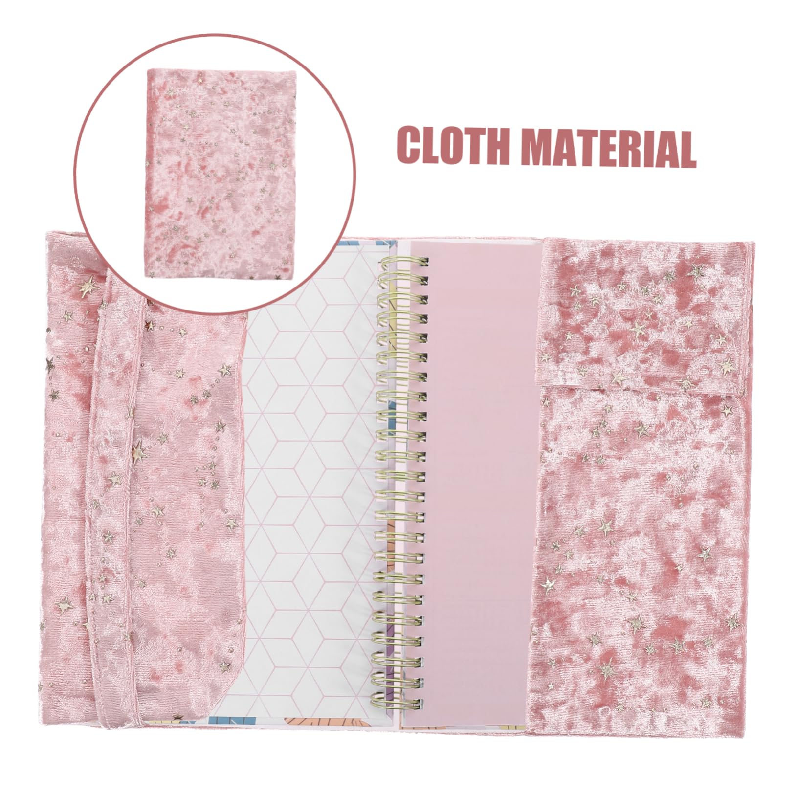 Uonlytech 2 Pezzi Copertura Decorativa per Libri Stoffa Custodia Protettiva per Libri Resistente e Alla Moda per Firmacopie