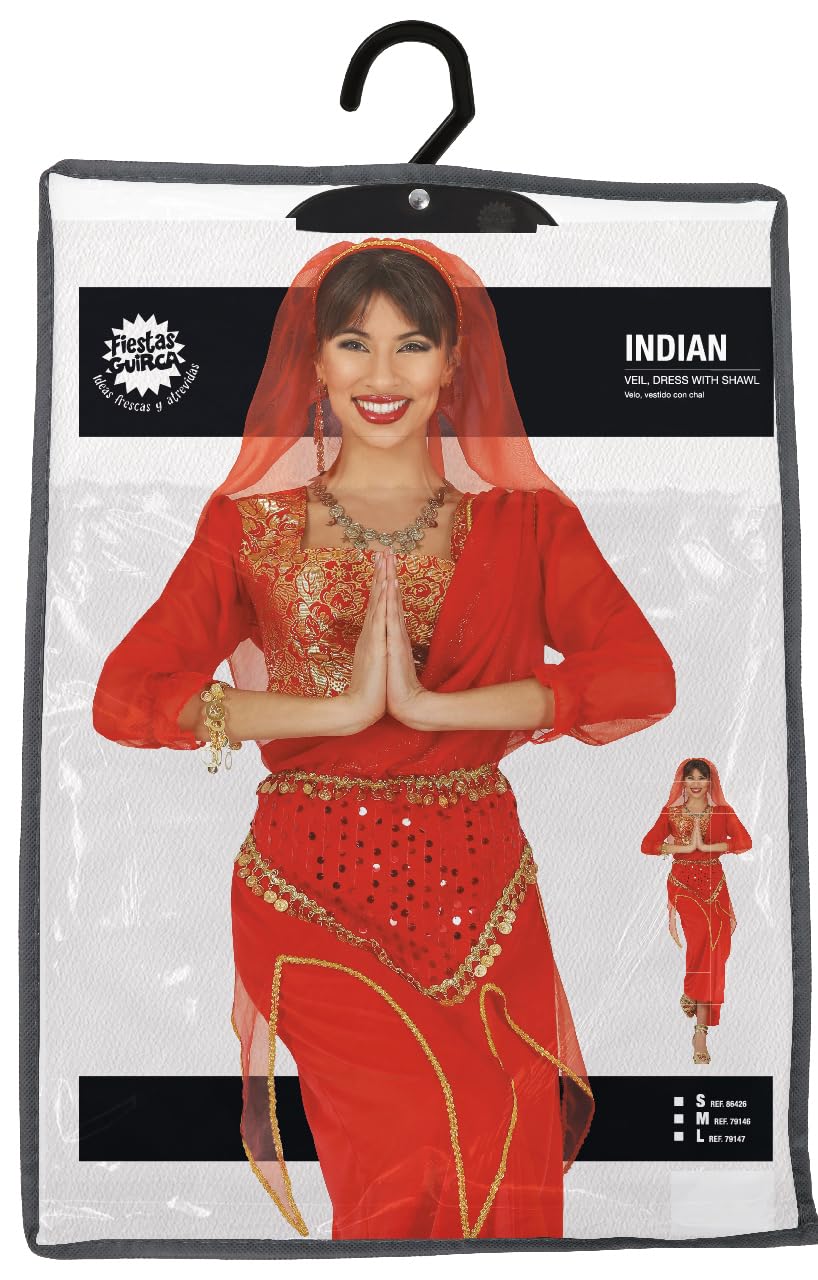 FIESTAS GUIRCA Kostium Indian Amerykanów dla dorosłych kobiet
