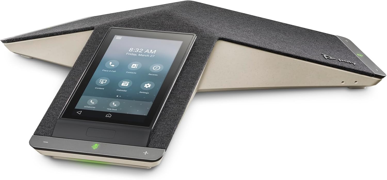 Poly Trio C60 IP Conference Station - Corded/Cordless - Wi-Fi, Bluetooth - Black - VoIP - IEEE 802.11a/b/g/n - 2 x Network (RJ-45) - PoE Ports