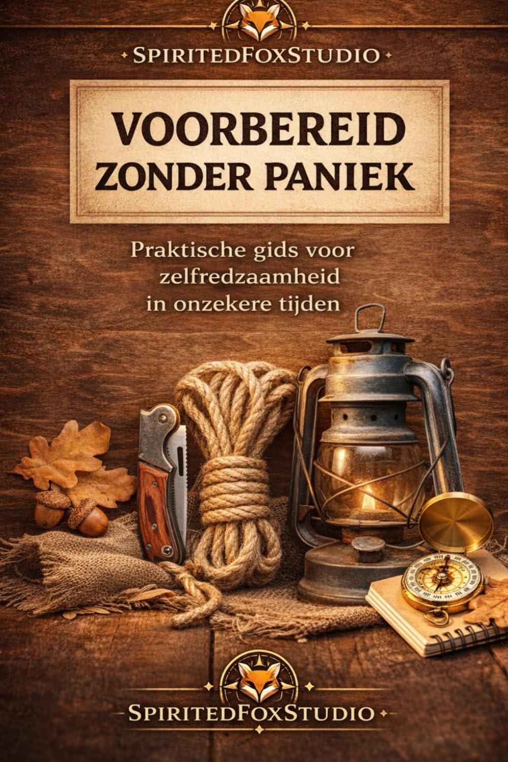 Voorbereid Zonder Paniek: Praktische gids voor zelfredzaamheid in onzekere tijden (Selfcare by SpiritedFoxStudio)