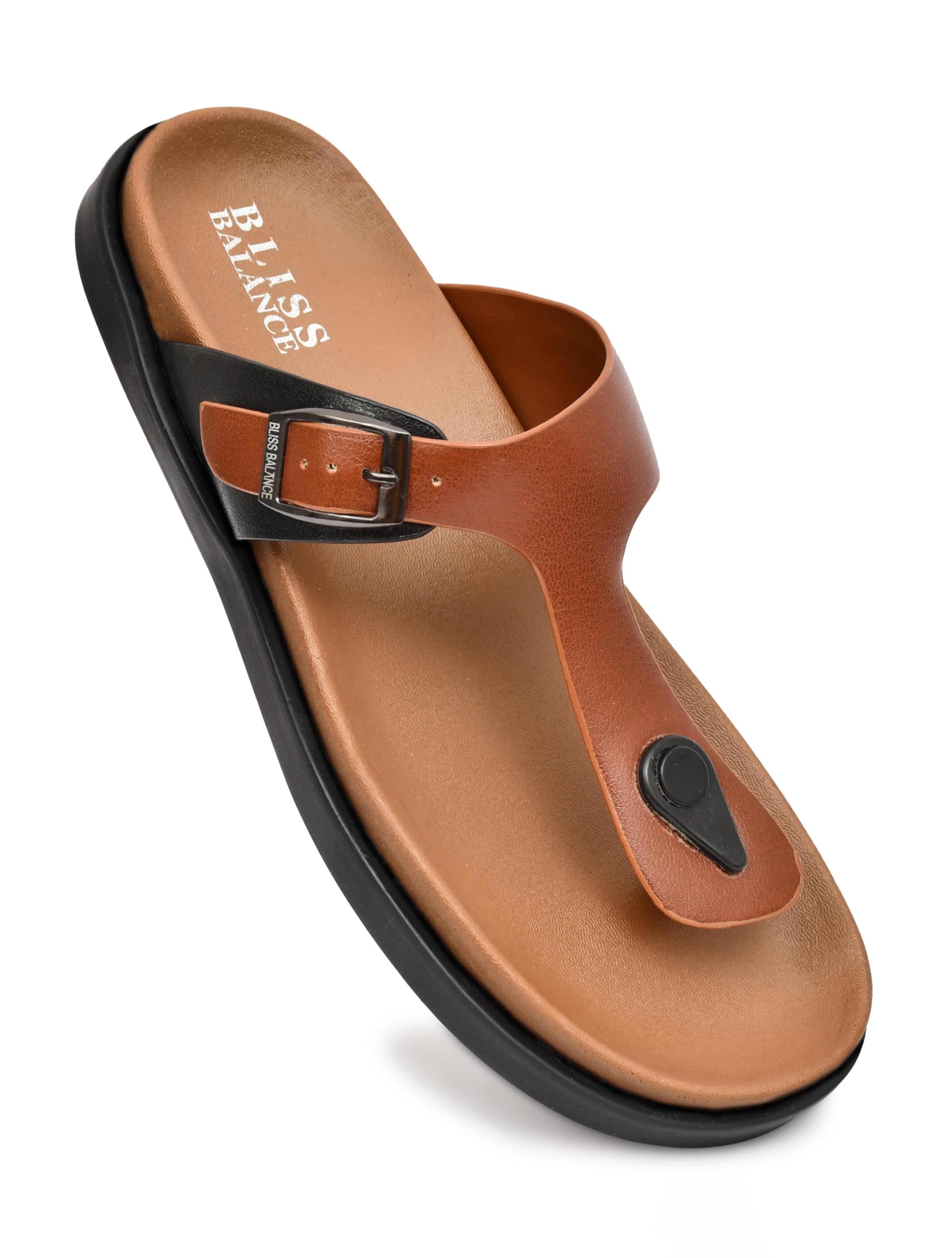 Extra Super Soft Comfortable Cushion with Adjustable Strap Lightweight Sandal Waterproof Pain Relief Anti-Skid Sole Slipper OUTDoor INDoor Stylish Footwear for Women All-Day Comfort BB1105-image-10