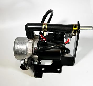 Brake Booster Vacuum Pump - Rotary Vacuum pump 12 V - Plug and Play, Fully assembled