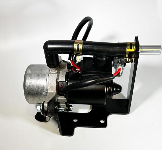 Brake Booster Vacuum Pump - Rotary Vacuum pump 12 V - Plug and Play, Fully assembled