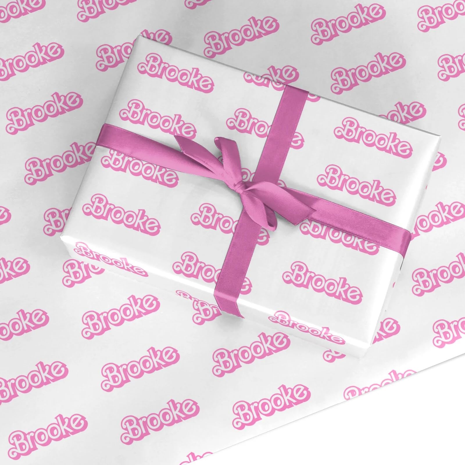 Dream Name Wrapping Paper Gift Wrap 3 Sheets (50cm x 65cm each)