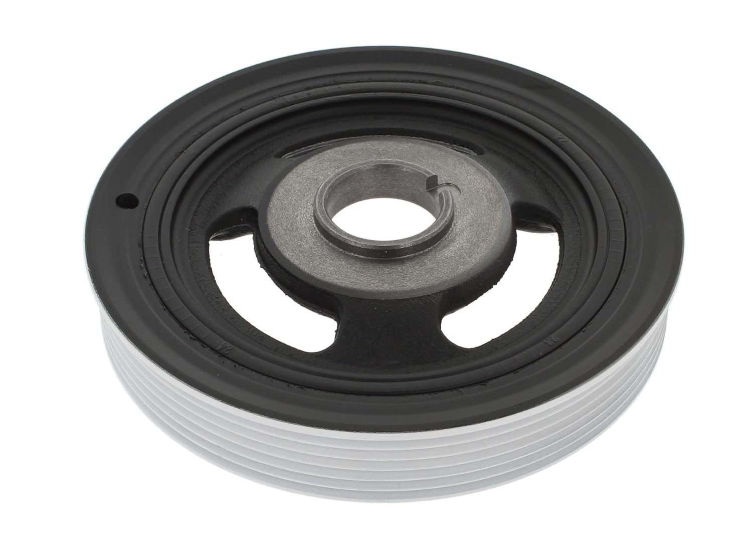 Corteco Pulley Set for Crankshaft Vibration Damper V-Belt, 6PK, 5 Ribs, Decoupled, With Screw Set & Assembly Instructions, For Vehicles With/Without Start-Stop Function