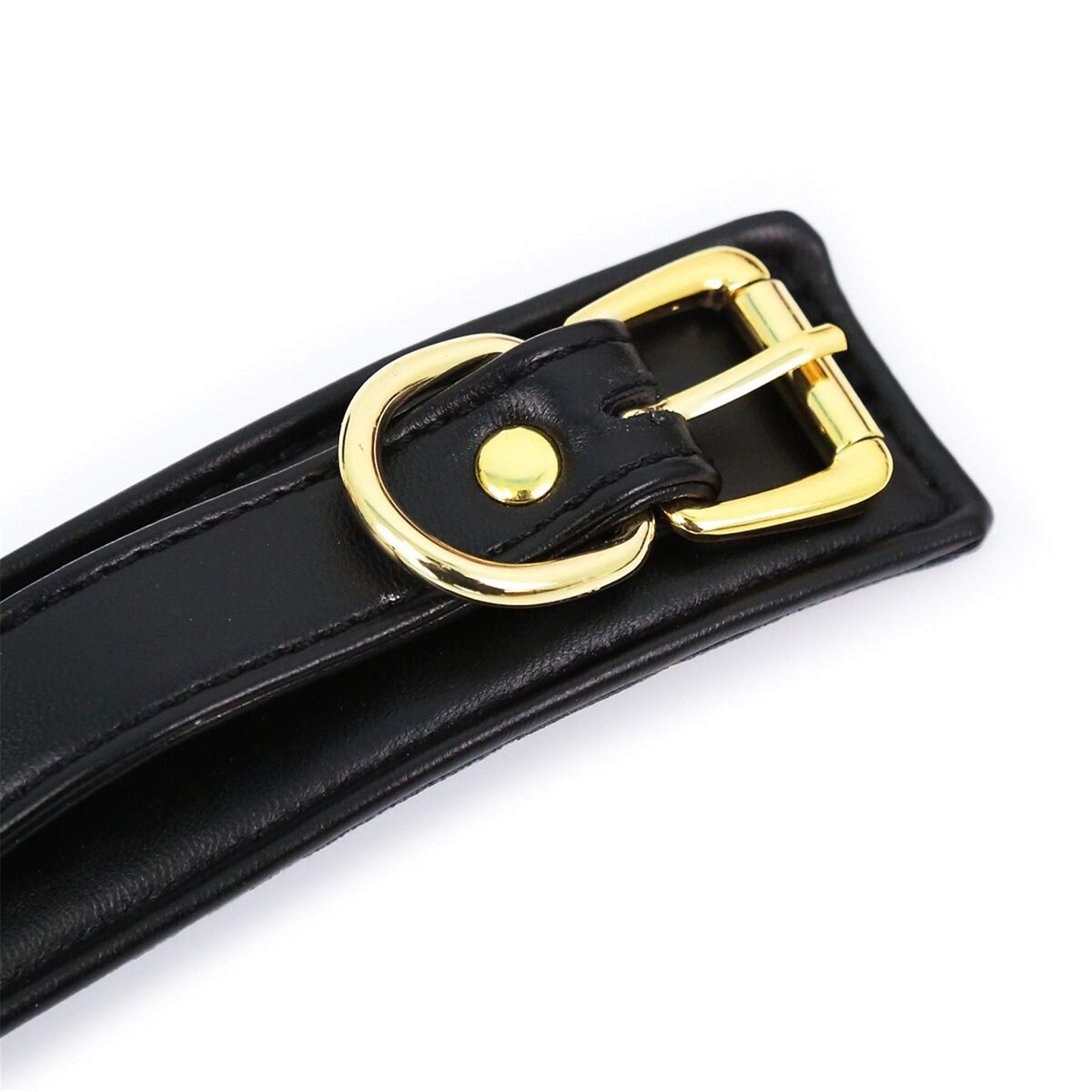Amazon.com: The New Pad Adjustable Leather Handcuffs Set Leather