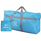 REDCAMP 96L Extra Large Duffle Bag Lightweight, Water Resistant Travel Duffle Bag Foldable for Men Women, Blue