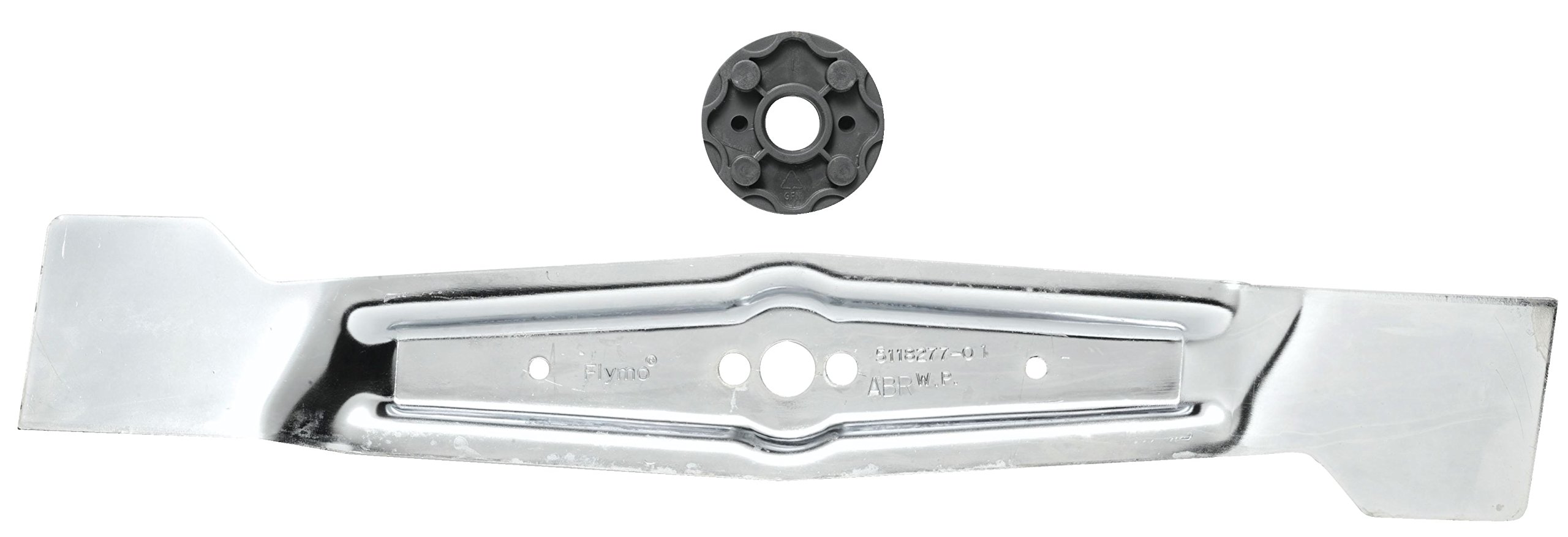 Rasenmäher-Klinge Für Flymo Turbo Lite 400 – 40 Cm Metall, Ersetzt Originalteile 5118647
