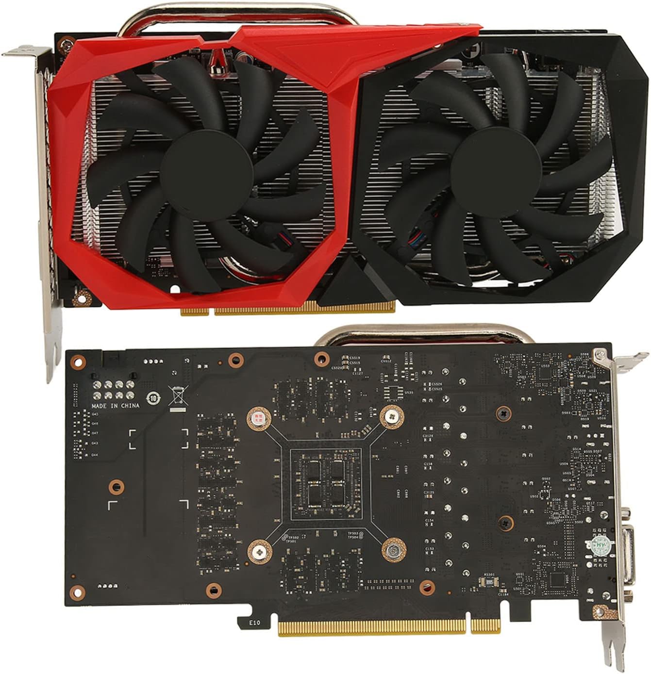 RTX2060 Graphics Card, 6G GDDR6 192Bit Gaming Graphics Card, 14000MHz 7680x4320 Double Fans Desktop Graphics Card Supports 3D Supports DirectX 12.1 - Image 9