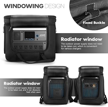 Carrying Case Compatible with Anker SOLIX C1000/1000 Gen 2/C800