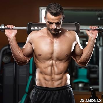 almohadilla barra gimnasio protector, Cuello y Hombros Almohadilla para Sentadillas y Empuje de Cadera, para ejercicios en casa y en el gimnasio, entrenamiento de fuerza y pesas2