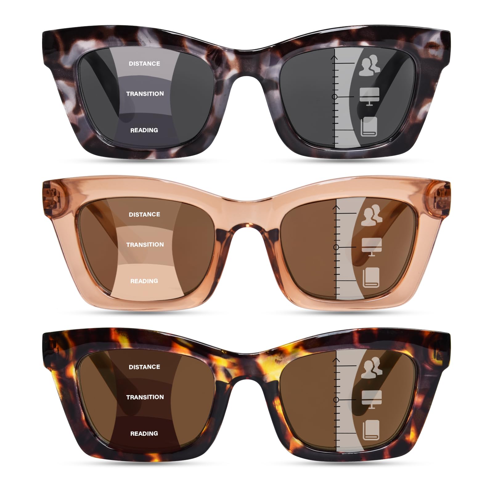 Photo 1 of ZESAKER Progressive Reading Sunglasses