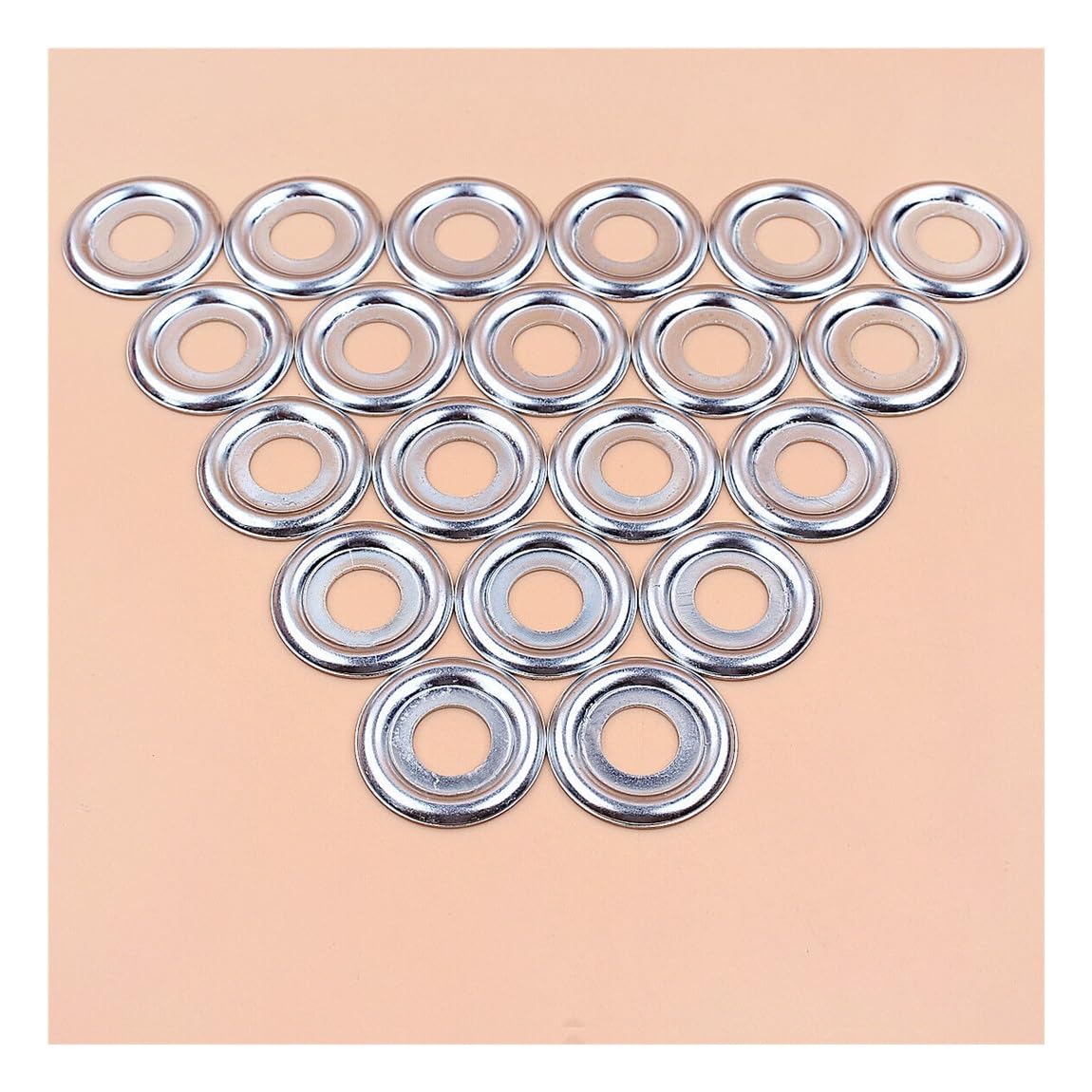 Clutch Drum Needle Bearing Sprocket Washer E Clip Fit for MS170 MS180 MS250 MS240 MS260 MS290 MS440 MS460 MS660 Chainsaw Replacement Parts(20pcs Washer)