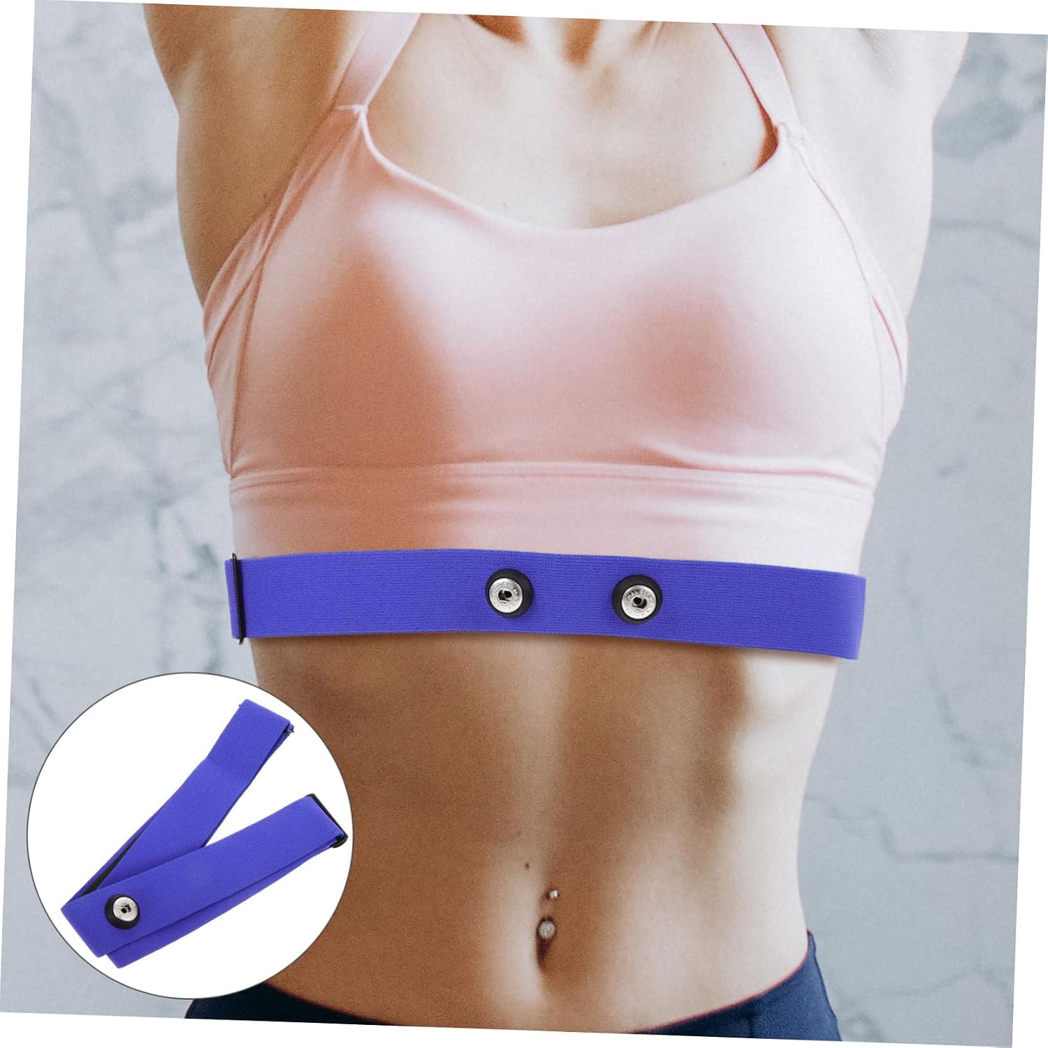 Chest Strap Monitoring Fixing Belt Monitor Belt Nylon Chest Monitor
