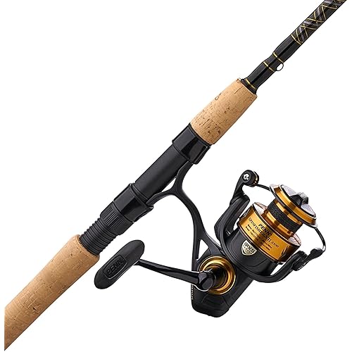 Penn Spinfisher VII Spinning Reel and Fishing Rod Combo