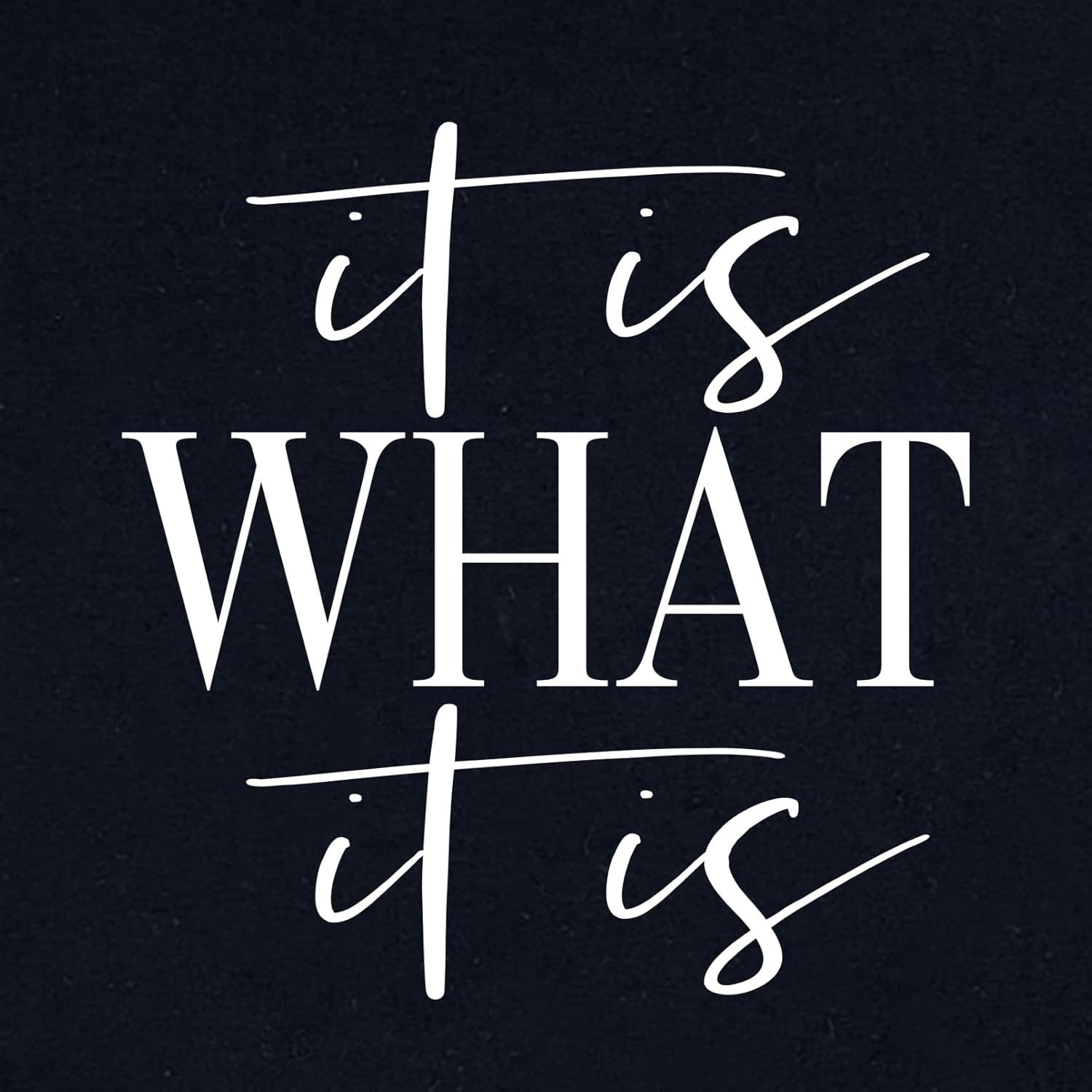 BLACKMYTH Women Cute Tees It is What Graphic Crewneck T Shirts - Image 3