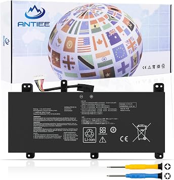ANTIEE C41N1731 Battery for Asus ROG Strix Scar II G715 G715G G715GV G715GW GL704 GL704G GL704GS GL704GM GL704GV GL704GW G715GV-EV043R G715GW-EV084T GL704GM-EV027T GL704GV-EV013T GL704GM-EV021T EV052T
