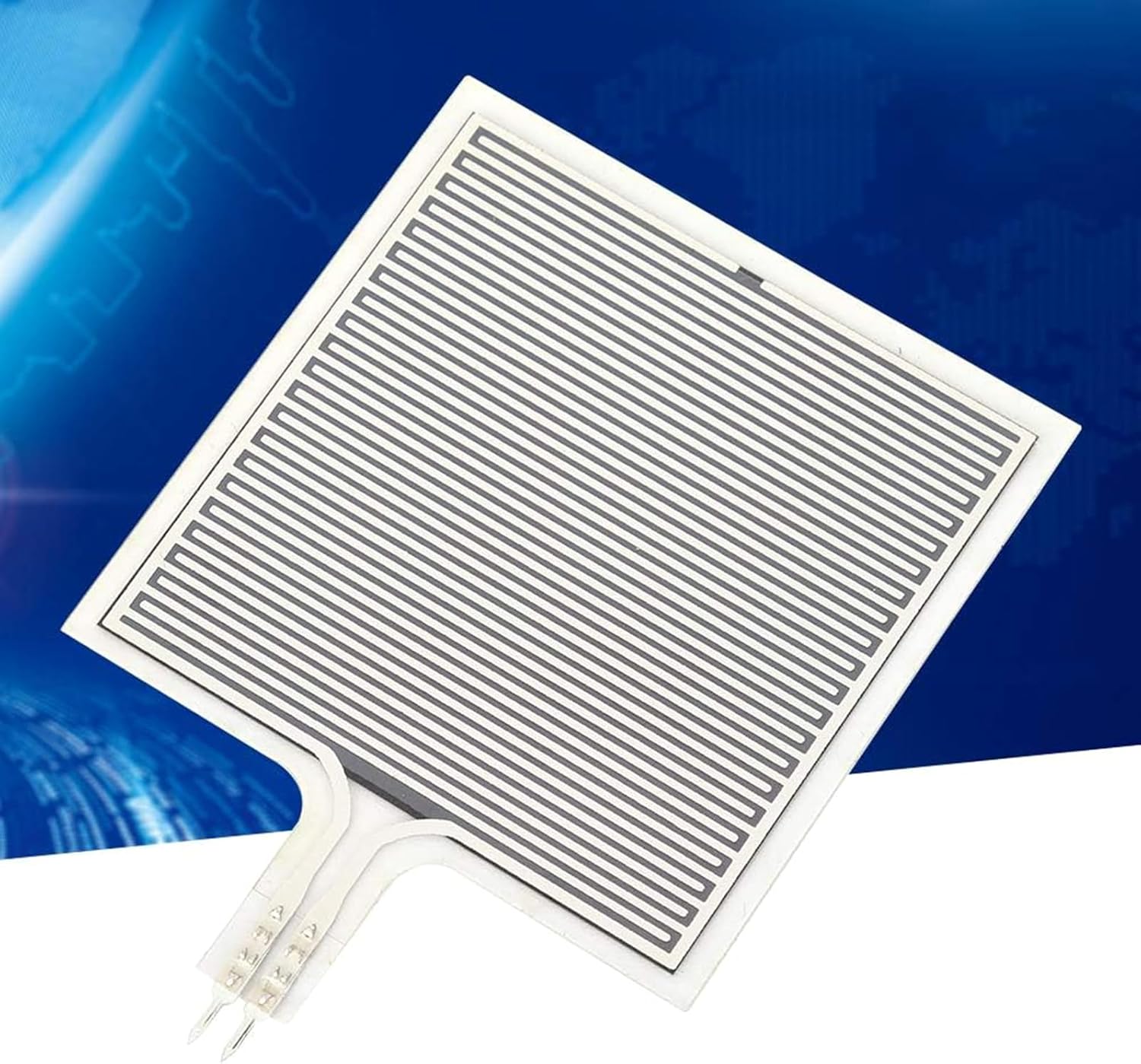 Flexible piezoelectric film thin film pressure sensitive force PVDF pressure transducer