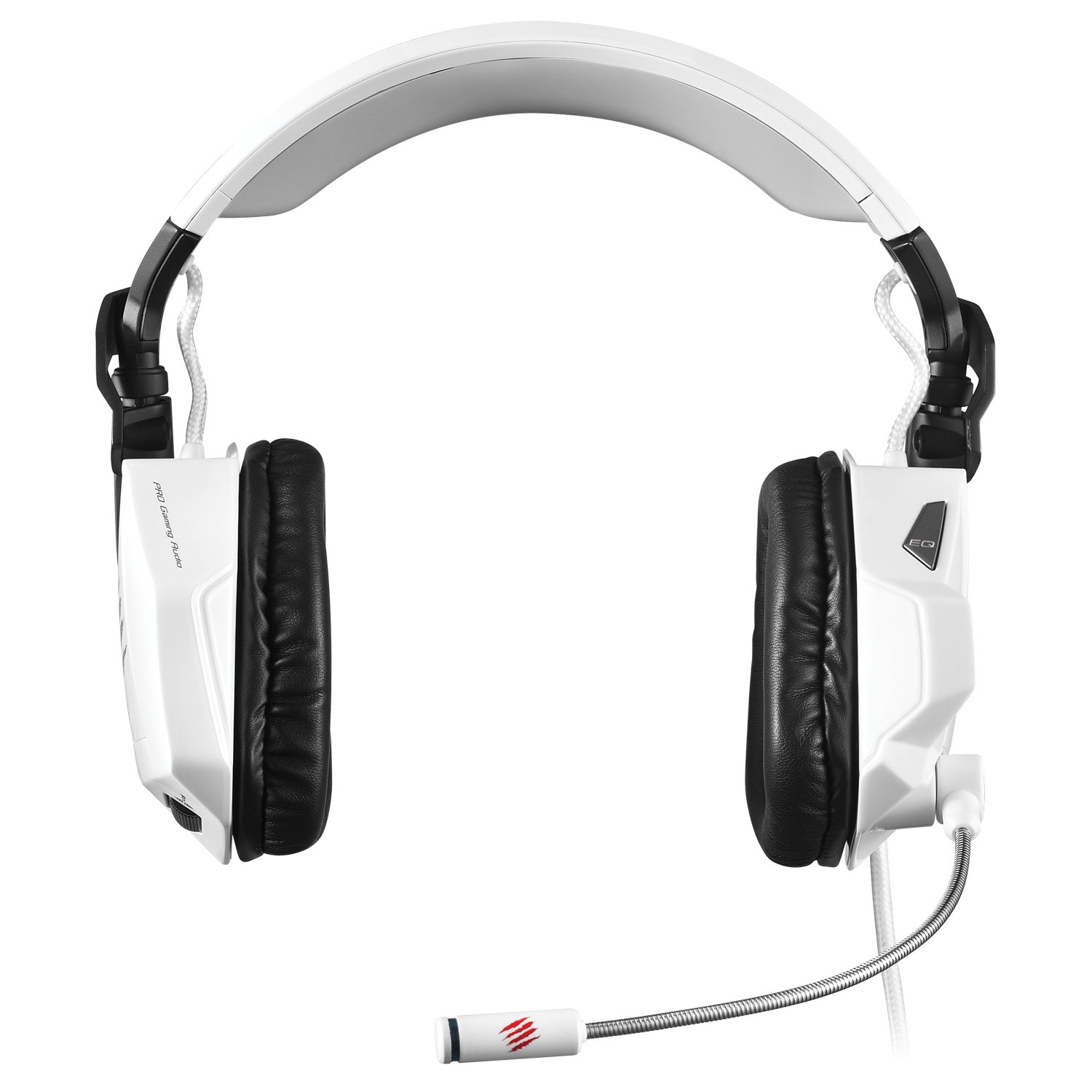 Mad catz Cyborg F.R.E.Q.5 Stereo Gaming Headset F - Auricular Mad Catz F.R.E.Q. 5 Blanco