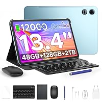 POPUX P13 Tablet 13 Pollici Android 16 e Gemini AI, 2.4K/120Hz