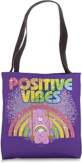 Care Bears Positive Vibes Rainbow With Cheer Bear Tote Bag