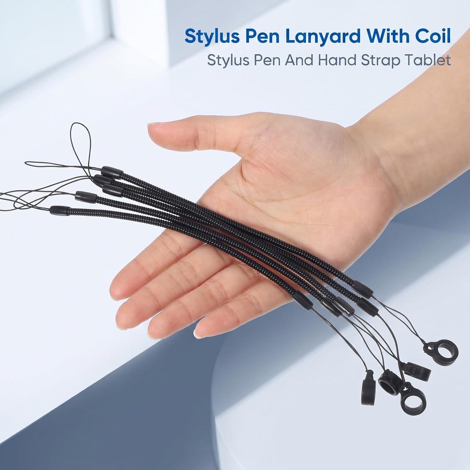 15 Pcs Pen Leash Pen Lanyard Elastic Retractable Pens Holder Leash image 5