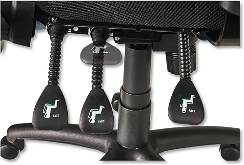 Miniatura 14 de Alera Etros Series Petite Silla multifunción de malla con respaldo medio, color negro