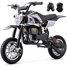 40CC Kids Dirt Bike, 4-Stroke Gas Powered Mini Dirt Bike Li-Black