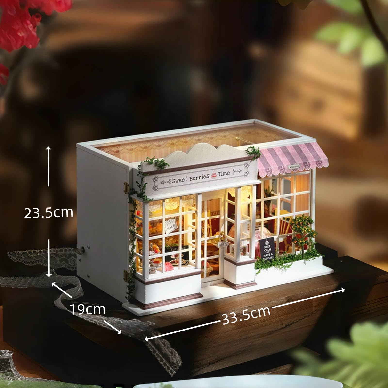 Amazon | DIYミニチュアドールハウスキット - おとぎ話シリーズ、大人