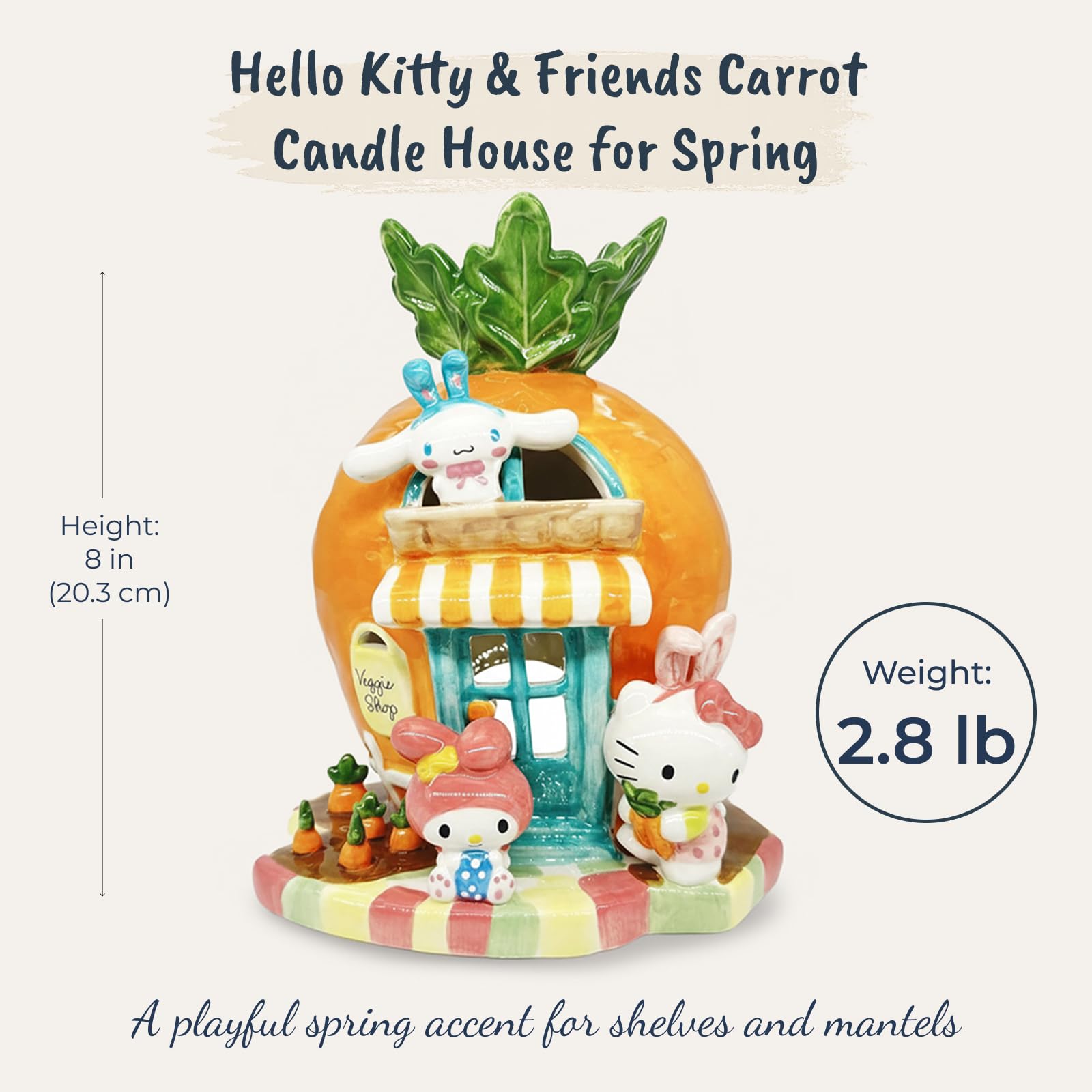 Amazon.com: Blue Sky Clayworks Hello Kitty and Friends Carrot Amazon.com: Blue Sky Clayworks Hello Kitty and Friends Carrot