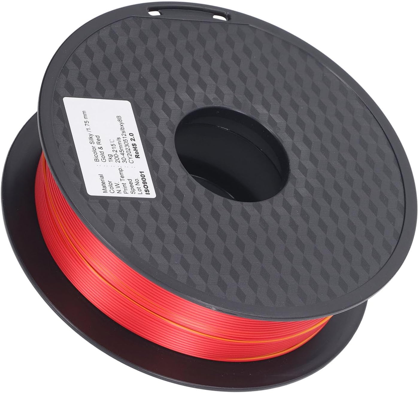 PLA Printer Filament, Red Gold PLA 1.75mm