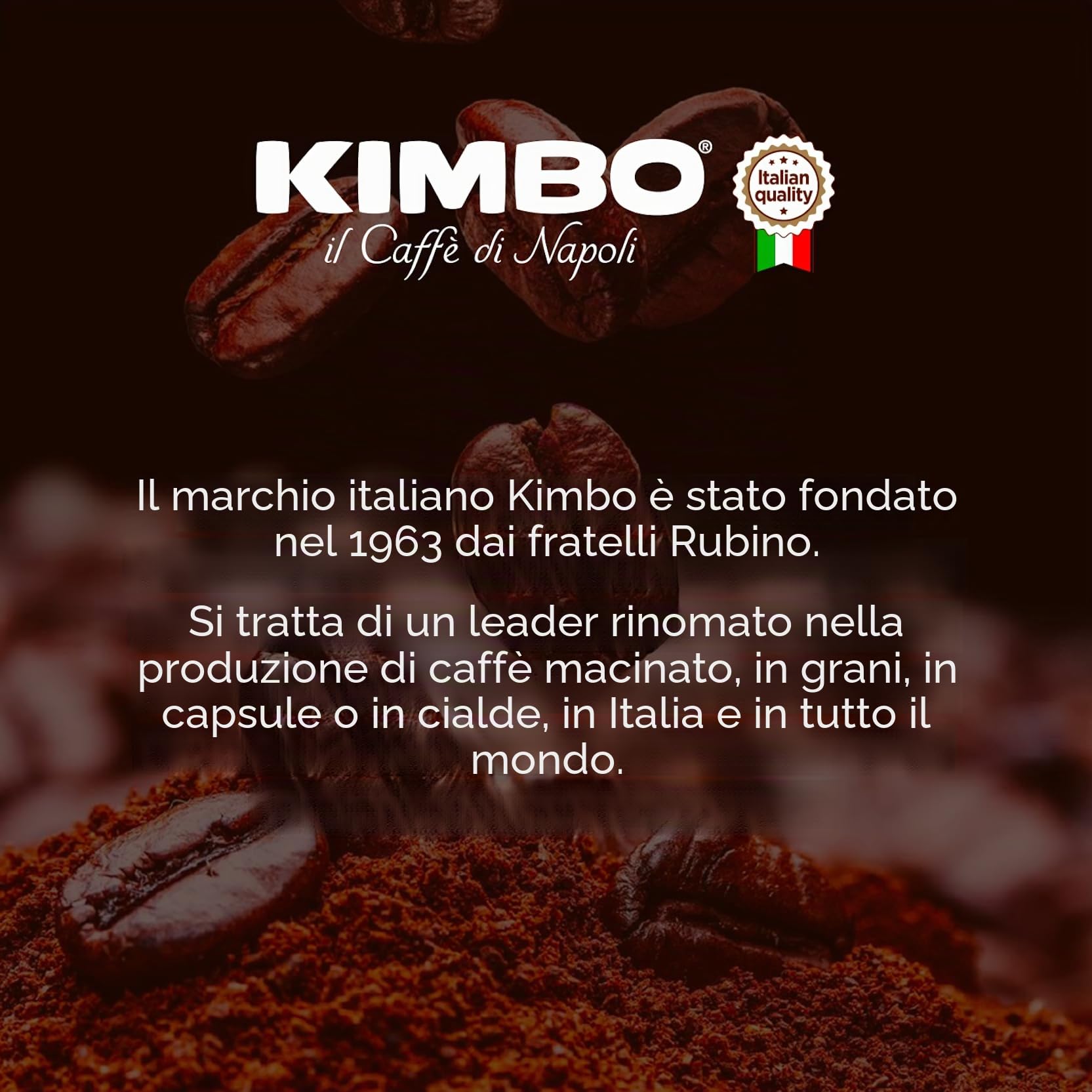 Kimbo Capsule Compatibili Nespresso* Original in Alluminio - 400 Capsule - Espresso Barista Ristretto - 40 Confezioni da 10 Capsule