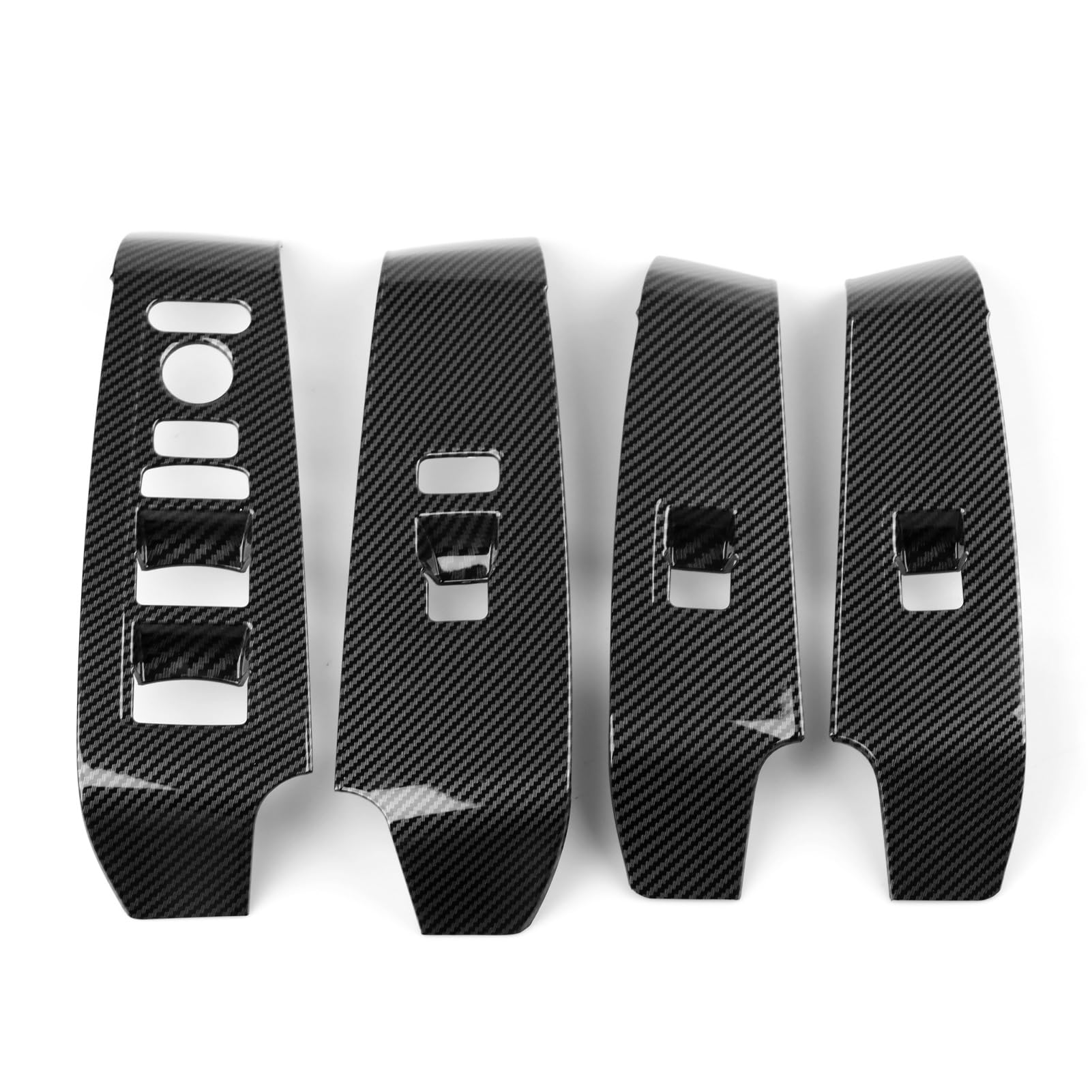 Car Part for H-onda for Civic 11th Gen 2022 2023 for LHD Accessories Car Window Lift Control Switch Decals ABS Carbon Fiber Interior Stickers