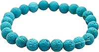 Vista 571 de Amazing Gemstone Pulsera de cristal para mujeres y hombres, pulsera de cristal curativo de protección, pulsera elástica con cuentas de piedras