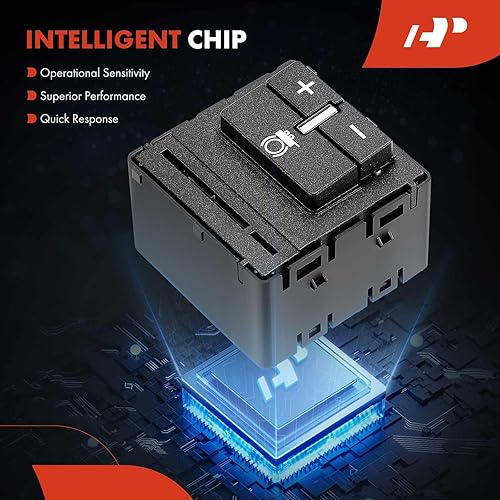 Miniatura 6 de Interruptor de control de freno de remolque A-Premium 84108373 - Compatible con 2014-2021 Chevy Colorado, Silverado, Tahoe, Suburban y GMC Sierra