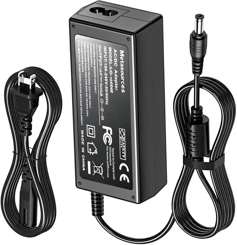 12V Adapter for Denon DJ MC6000MK2 MC6000 MK2 DN-MC6000 DNMC6000 | PROAUDIOSTAR 941693003780P Serato Premium Digital DJ Controller Mixer 12VDC 3A 36W DC12V AC/DC Power Supply Charger