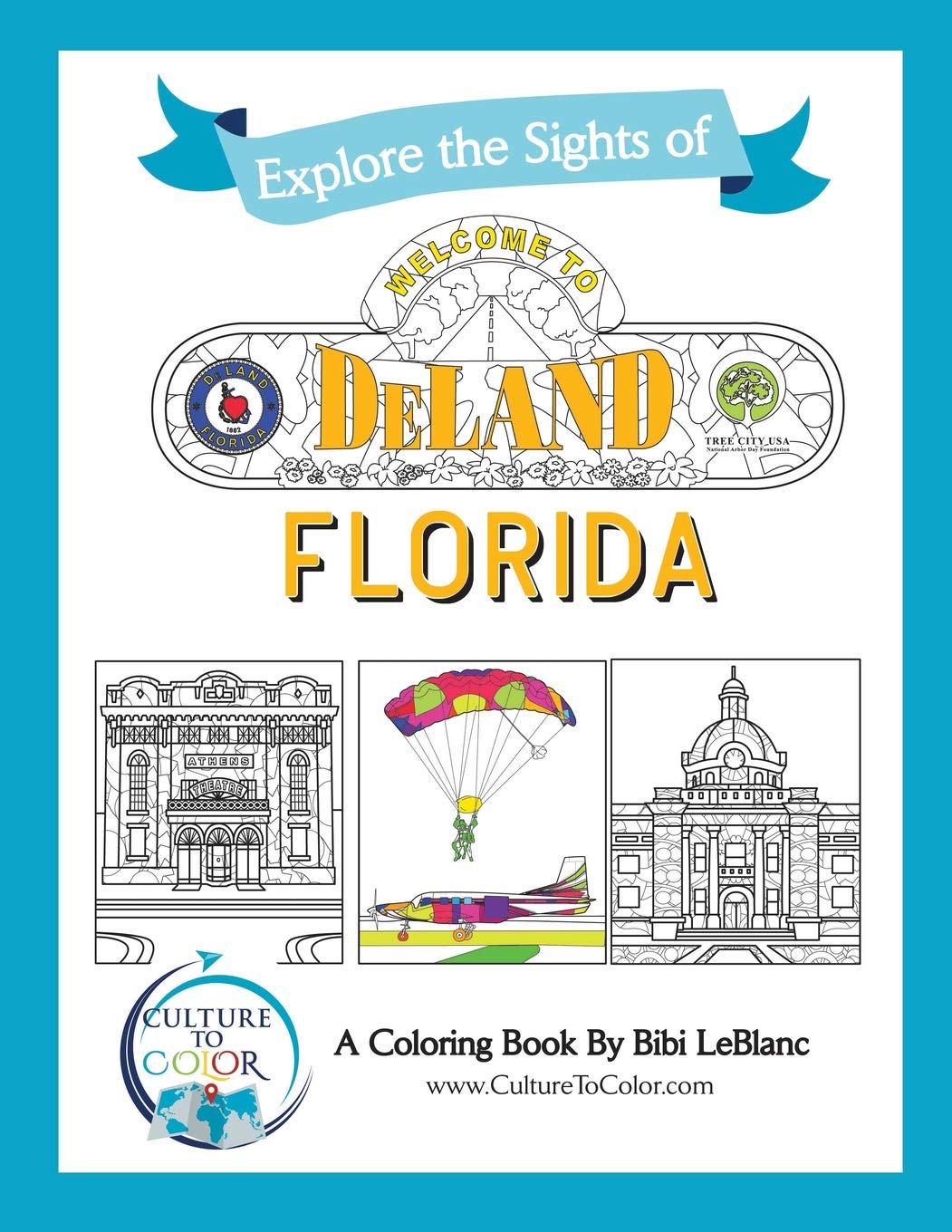 Culture to Color DeLand solution coloriage anti-stress art-thérapie