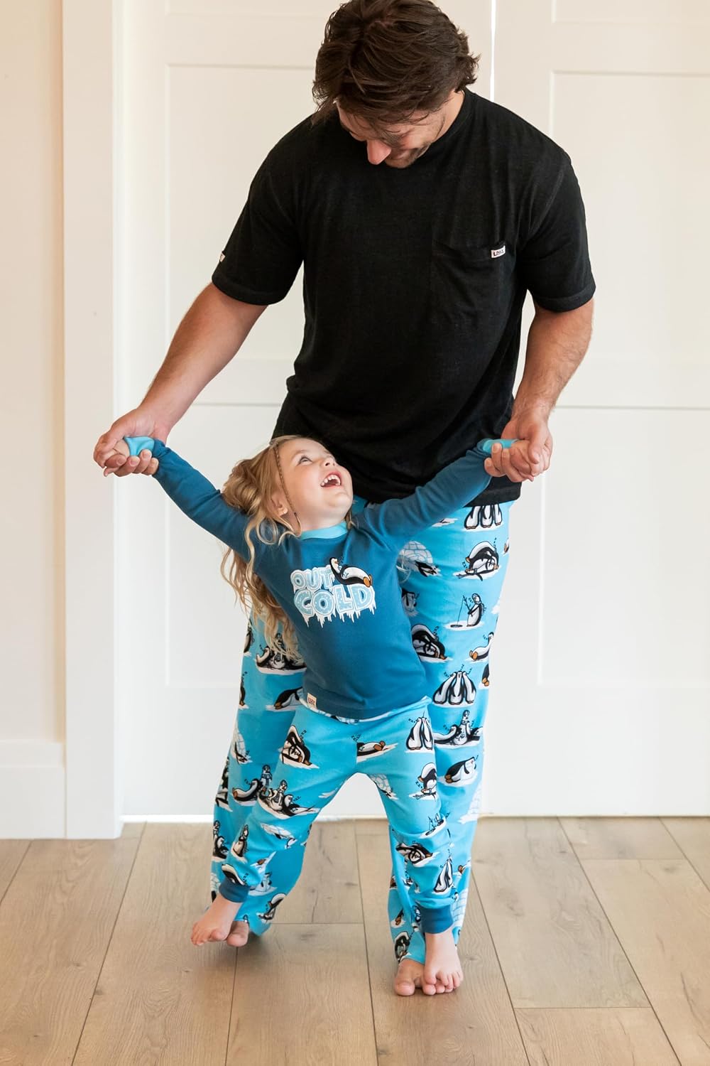 Lazy One Warm Long-Sleeve PJ Sets for Girls and Boys, Funny Animal Kids' Pajama Sets, Cozy, Comfy