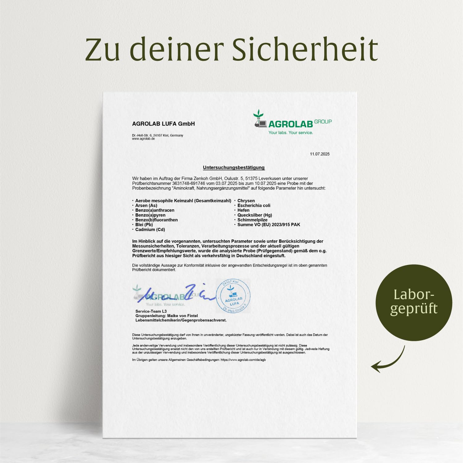 Aminosäuren Komplex hochdosiert - 180 vegane Amino Tabletten mit je 6000 mg pro Tagesdosis mit 12 verschiedenen Aminosäuren - EAA Pattern Presslinge von NATURTREU