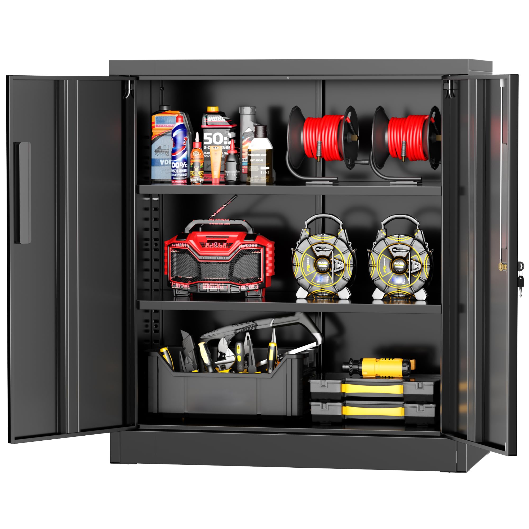 Amazon.com: Greenvelly Metal Storage Cabinet, 36