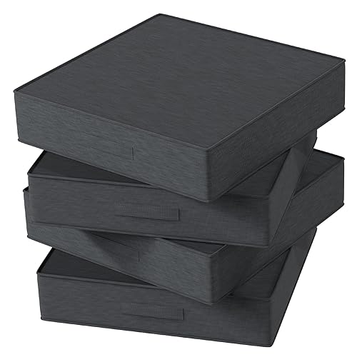 Outdoor Olefin Chair Cushions 19"x19"x5" Set of 4 Waterproof Patio
