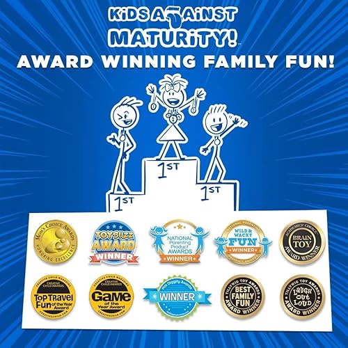 Vista 15 de Kids Against Maturity - el juego de cartas original para niños y familias, divertido para fiestas familiares