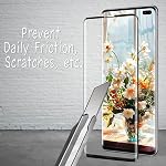 2 Pack Screen Protector for Samsung Galaxy S10 Plus Tempered Glass Film, 3D Curved Full Coverage, Anti Scratch, Case Friendly