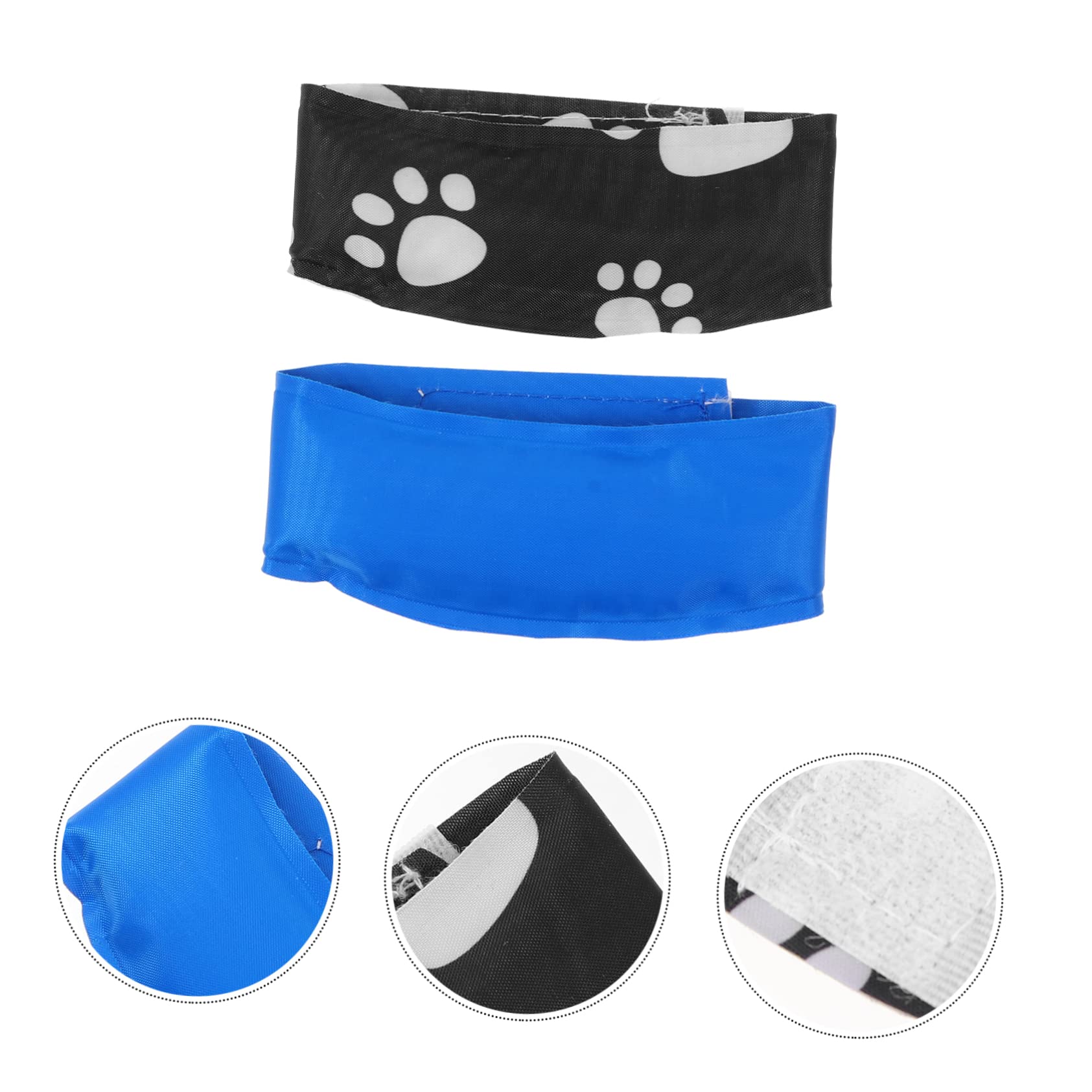 Mipcase 6stücke Kühlende Hundebandanas Für Sommer Atmungsaktive Ice Scarfs Für Hunde Für Heiße Um Hitzestress Zu Reduzieren Körpertemperatur Zu