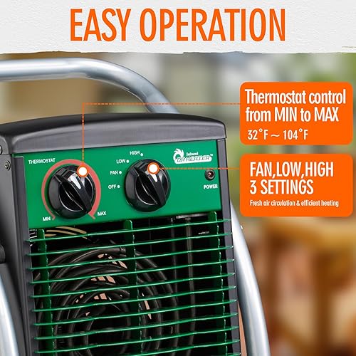 Miniatura 2 de Dr. Heater calentador infrarrojo para invernadero