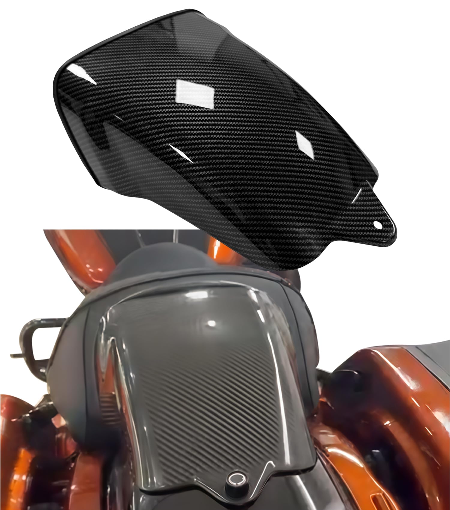 Amazon.com: Passenger Seat Cover Rear Seat Cowl Compatible with