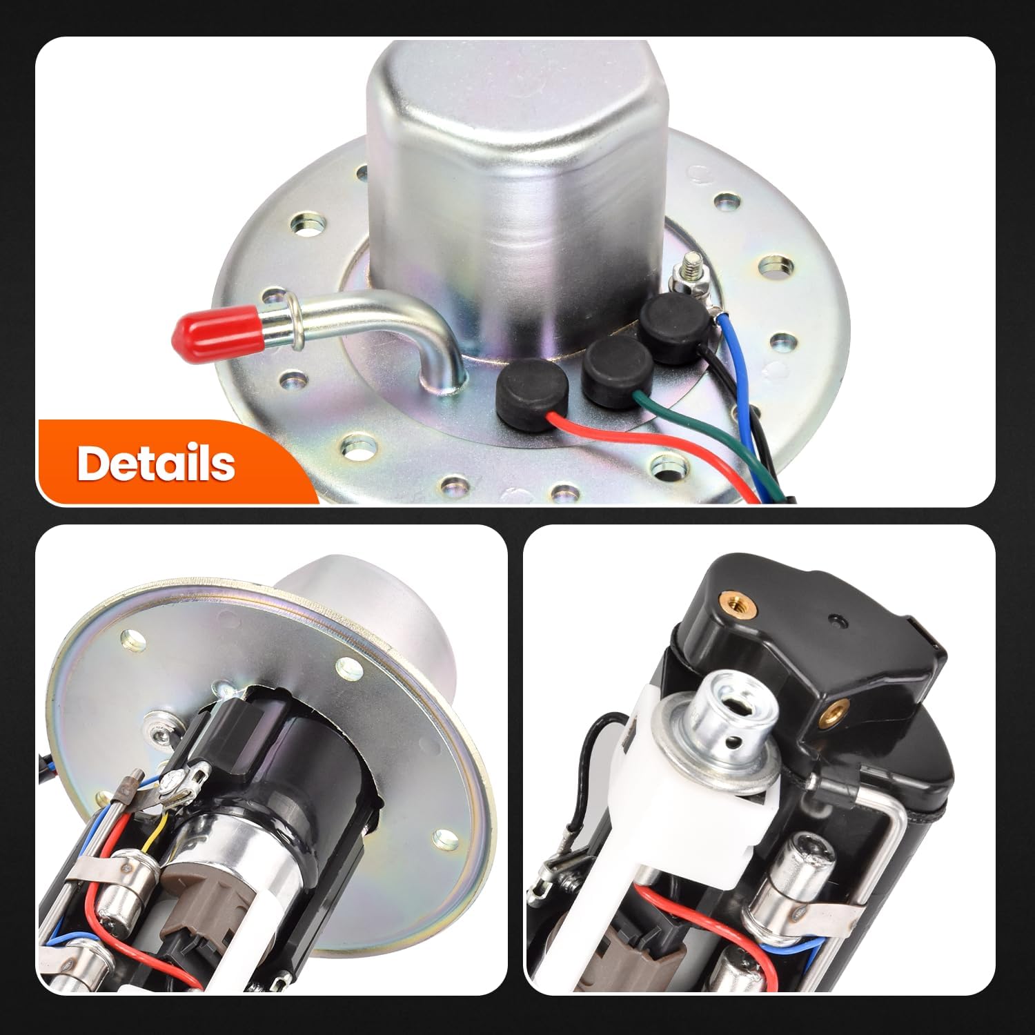 15100-35FV0 Fuel Pump Assembly Compatible with Suzuki GSXR600 2001-2003, GSXR750 2000-2003, GSXR1000 2001-2002 Replace# 1510035FV0 GSXR 600 750 1000 - Image 9