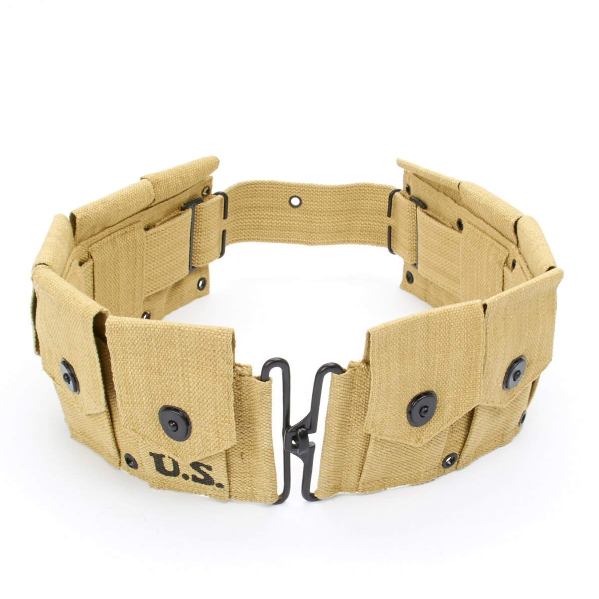 【希少】金属製弾薬ベルト Amazon.co.jp: 米国WWII m1 m1ガーランドライフル弾薬ベルトww2 : ホビー